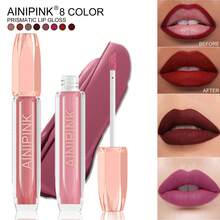 AINIPINK 1pcs Matte  Lipstick, Easy To Color, Lip Gloss, Waterproof, Sweat-Proof, Non-Stick To Cup, Non-Fading, Long-Lasting, Exquisite, Suitable For Gifts, Festival Makeup, And Performance Makeup - Nhiều màu - Xem 2