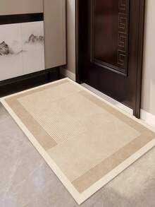 Alfombra decorativa interior minimalista y de moda, alfombra interior de material de lana falsa, alfombrilla de sala de estar, tapete de sofá, manta de dormitorio, esterilla antideslizante para la cabecera de cama, almohadilla para silla de comedor y cocina, cojín de oficina, felpudo para entrada, colchoneta de picnic al aire libre, mantel para acampada al exterior