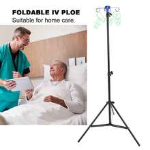 Portable IV Pole Drip Bag Stand Intravenous Foldable Pole Stand For Clinic Home Care Compatible With IPhone, Android Phone, Gift For Birthday, Family, Friends Phone Ring Holder Phone Grip Phone Holder
