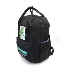 泰迪熊学校时尚背包 | 轻便 - 黑色 - 查看 4