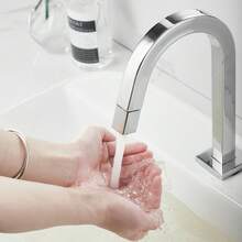 Torneira Para Banheiro Cromada Luxuosa Metal Água Fria