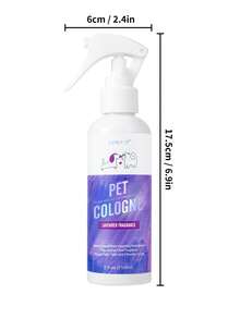 GJYC PET بخاخ إزالة رائحة الحيوانات الأليفة بالخزامى - مزيل رائحة فعال لرائحة بول الكلاب والقطط ، إزالة رائحة الرمال القطط ، منعش للهواء 5 أوقية سائلة - الأرجواني - مشاهدة 8