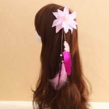 Bandana de mujer, diademas hippie, accesorios para el cabello con arcoíris, diadema bohemia con plumas, diadema turbante, banda deportiva, cinta para el cabello de moda