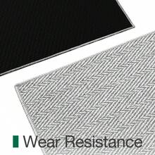 Ultra Thin Indoor Door Mat For Entrance ,Non Slip Entryway Mat, Low Profile Doormat, Unique Herringbone Design Carpet For Inside, Patio, Porch, Hoom Decor - Xám - Xem 5