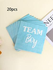 20/40 片性别揭示一次性餐巾、适合男孩或女孩的婴儿洗礼餐巾、婚礼纸巾、宾客婚礼纸巾、粉色和蓝色性别揭示派对用品、婴儿洗礼性别揭示派对用品、节日装饰品、派对装饰品、婴儿洗礼装饰品、婴儿用品。 - 彩色 - 查看 13