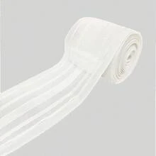 1 băng keo xếp ly rèm cửa đa năng 5m/10m, thích hợp cho thanh treo, móc có thể điều chỉnh, móc bốn chấu, móc chữ S, móc đơn, vòng kẹp, thích hợp cho may vá tại nhà, băng keo xếp ly, tự làm, túi treo thanh treo, băng keo treo rèm cửa - trắng - Xem 1