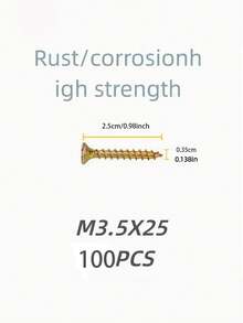 M3.5/386件套，M3.5/100件 - M5/50件，高强度锌合金自攻螺丝，平头钻头螺丝，适用于纤维板和木材 - 哑光工业五金