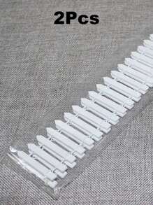 1/2 szt. Miniaturowy drewniany płot Miniaturowy płot do ogrodu wróżek Mikro krajobraz Doniczki Akcesoria Ozdoby do domu Pokój Ogród 35,4 cala * 2 cale