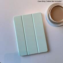 Funda protectora para tableta plegable de tres pliegues, con función de soporte, activación/desactivación inteligente, protección anti-caída en las cuatro esquinas, con ranura para bolígrafo, compatible con Tablet Tab M11 (2024), Tab M10 Plus (Gen 3), Tab P11, Redmi y Pad 7/7 Pro