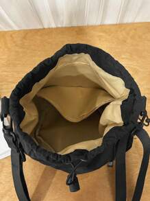 女士斜挎水桶包，全新简约百搭设计，时尚小巧，适合外出旅行，可装手机、钥匙、水瓶，度假必备 - 彩色 - 查看 8