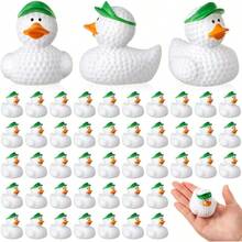 24 Piezas Patitos de Goma de Pelota de Golf de 2 Pulgadas Granel Favores de Fiesta Deportiva para Decoraciones de Fiesta de Cumpleaños Regalo para Jugadores de Golf Club - 24 - Ver 1
