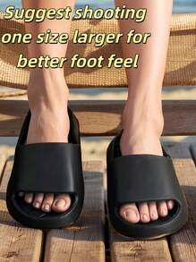 Sandales femmes style EVA - Respirantes antibactériennes Cloud Comfort, prêtes pour la douche antidérapantes et à séchage rapide sans odeur. Pantoufles unisexes d'intérieur/extérieur