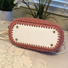 6 buc curele de bază pentru pungă tricotată, accesorii DIY pentru mânere cu șnur pentru pungă de găleată, tricotate manual