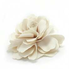 DCamellias Flower Hair Clip And Brooch Pin 1 PCS Cream (A74)5001 - Cream - 查看 3