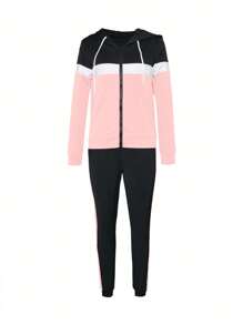 S391311 Nuevo Set de cárdigan deportivo casual de moda con parches