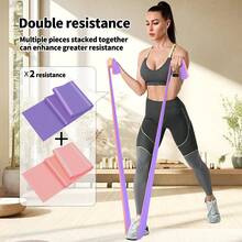 Bộ 3 dây kháng lực, dây đàn hồi tập luyện sức mạnh, dây tập thể dục, thích hợp cho yoga, pilates, giãn cơ, nhiều mức độ kháng lực khác nhau, dây tập thể dục tại nhà, quà tặng ngày Valentine, quà tặng Tết Nguyên đán, quà tặng du lịch mùa xuân và mùa hè. - Nhiều màu - Xem 8