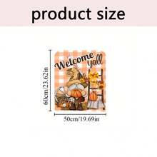 1pc/4pcs/6pcs/10pcs Autumn Dwarf Letter Print Plush Chair Cover, Removable Short Plush Material Chair Protector, Backrest Cover, Suitable For All Seasons, Holiday Decor Chair Cover For Dining Room, Living Room, Home Chair, With Back Protection, Fit For Dining Room, Office, Living Room, Hotel And Home Decor - ZYBT-126 - View 12