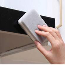 5/10/20pcs-加厚双面清洁海绵|家用擦洗垫套装/洗碗刷/锅刷/清洁家居用品|厨房浴室-不伤餐具/家具清洁（产品因批次不同可能会略有氧化发黄，属正常现象） - 淺灰色 - 查看 10