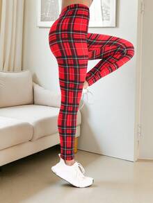 paquete de 3 leggins casuales de mujer para otoño/invierno, elegantes, cómodos, de gran elasticidad, aptos para deportes, acondicionamiento físico, yoga, uso diario, con estampados a cuadros y rayas, adecuados para gimnasio, correr, plancha, viajes, playa, vuelta al colegio, vacaciones y fiestas