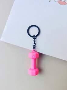 1PCS/3PCS/4PCS 3D迷你软塑健身器材系列钥匙扣，简约时尚的粉色和黑色运动水壶，杠铃哑铃片仿真挂件，举重运动包挂件配饰，适合男士情侣兄弟父亲，返校季礼物汽车配饰可爱哥特Y2K - 彩色 - 查看 16