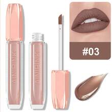 AINIPINK 1pcs Matte  Lipstick, Easy To Color, Lip Gloss, Waterproof, Sweat-Proof, Non-Stick To Cup, Non-Fading, Long-Lasting, Exquisite, Suitable For Gifts, Festival Makeup, And Performance Makeup - Nhiều màu - Xem 16