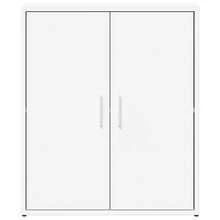 Küchenmöbel Sideboards 2 Stück Weiß 60x31x70 cm aus Mehrschichtholz Modernes Sideboard Vielfältige Verwendungsmöglichkeiten, Esszimmer/Küche