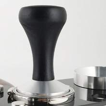 KCJLHGT 51/58mm Coffee Espresso Flat Tamper Press Tampers Tools For 51/58mm Portafilter - Black - View 10