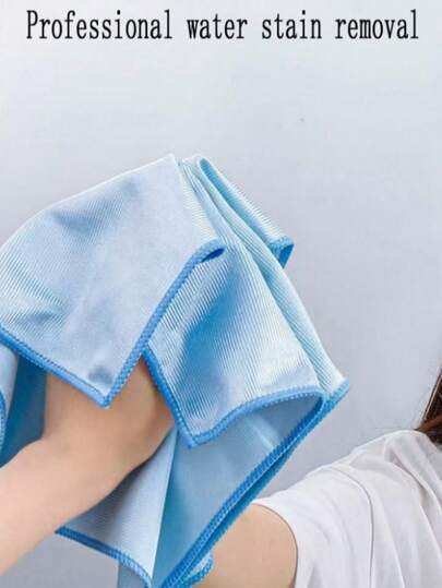 3-Pack Household Cleaning Cloth With Water Absorption And Multifunctional Oil Removal Function, Water Absorbent Soft Cleaning Cloth Used For Cleaning Glass, Dining Table, Pot, Bowl, Faucet, Range Hood, Car Cleaning Cloth, Kitchen, Bathroom, Household Goods, Household Goods Suppliers