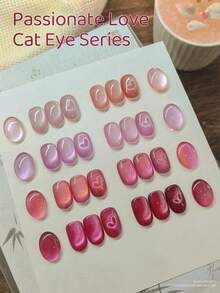 XEIJAYI Cat Eye Nail 2026 Holographic Nail Art 8Colors Set 15ml Reflective Cat's Eye Magnetic Nail Gel Soaking UV LED Gel Salon Female Nail Art Tools Fashion Nail Gel - Nhiều màu - Xem 7