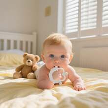 1 包婴儿出牙玩具 - 硅胶出牙玩具 | 防掉落三面手套出牙胶，缓解出牙困难 | 易于抓握 - 彩色 - 查看 5