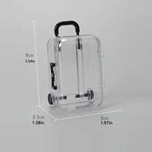 10/21 Stücke Mini Koffer, simulierte Getränkeflaschen, imitierte Lebensmittel Dekoration, Lebensmittel Spielzeug, Alkoholflaschen Modelle, Kuchenmodelle - Lebensmittel Modelle und Flaschenfarbvarianten/-stile zufällig sortiert