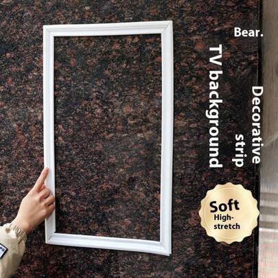 5m Nuovo bordo decorativo adesivo stile europeo per zoccolino, cornice per TV, sfondo parete, decorazione morbida e adesiva