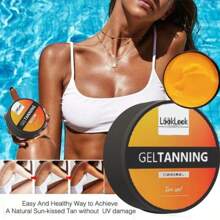 EverlyX Crema Bronceadora Gel Tanning Potenciador - Acelerador De Bronceado Natural Con Melanina - Mejora El Tono De La Piel, Nutre E Hidrata Mientras Broncea - Resultados Rápidos Y Efecto Glow En Playa O Solárium - ✅ Envios A España En 24/48h