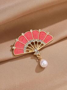 1pc Ombre Patterned Boho Style Zinc Alloy Fashion Brooch - Multicolor - View 14