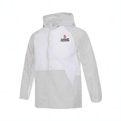 Nike Teen Boy K NK DF WOVEN JACKET GCEL Jacket/Windbreaker Hooded Woven Jacket IH0831-072