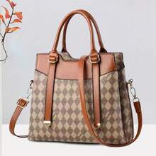 Women Top Handle Bags - x土黃 - 查看 4