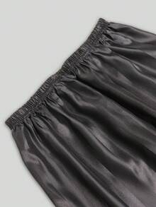 青少年女孩条纹长袖和裤子两件套睡衣套装 - 彩色 - 查看 6