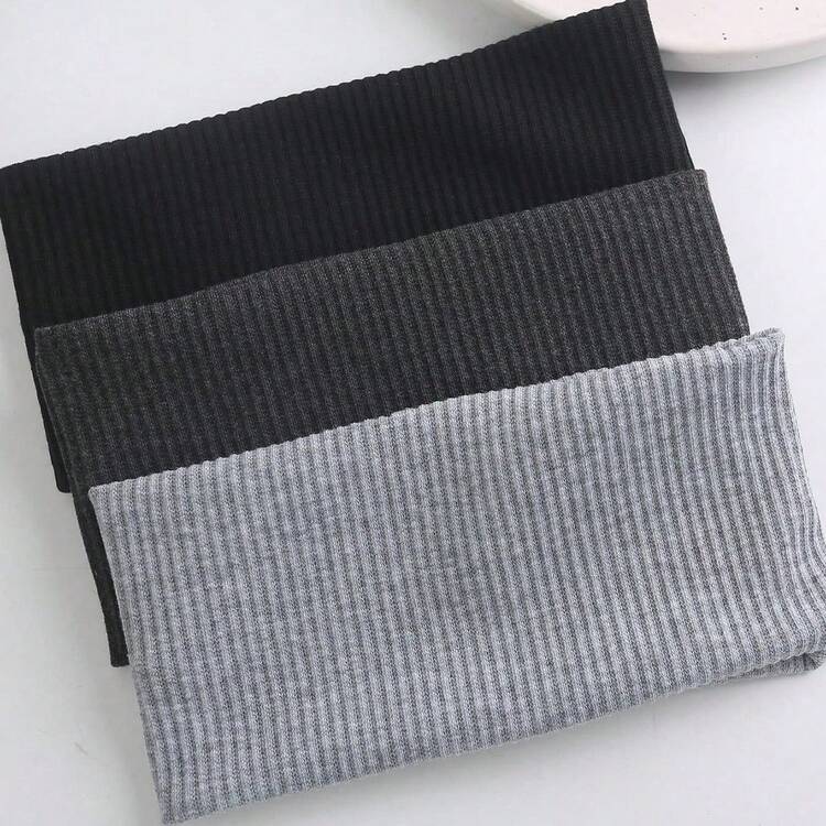 3pcs/Set Running & Sports Sweatband, Women Absorbent Headband, Men Hairband, Headwrap, New Design Hair Accessories Women Bandana Fashion Head Wrap, School Stuff, College, Headbands Fall Winter Hair Band For Vacation Outfits Woman Elegant Scarf - Multicolor - View 12
