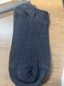4 Pairs Assorted Colors Short Socks, Fashion Casual Couples Socks, All Season