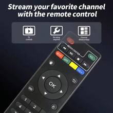 Replacement Remote Control For Mxqpro Android TV Box 4K Smart Media Player X96s X96mini T95 T9 X96Q H96 TX3mini