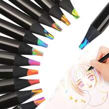 A Set Of 8 Rainbow Magic Gradient Pens - Bright Graffiti And Painting Markers, Kawaii Creative Writing Art Supplies - Sets - View 4