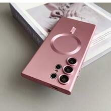 Magsafe磁吸保护壳，兼容三星Galaxy S24、S25、S22、S23 Ultra Plus、S20、S21 FE、Note 20、A35、A55、A05、A15，采用柔软TPU材质，也兼容 17、Air、16、E、15、14、13、12、11 Pro Max Plus。 - 玫瑰金 - 查看 10
