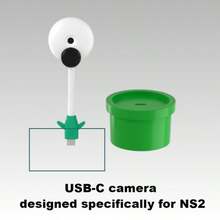 AOLION For Switch 2专用摄像头 NS2代游戏机高清画质通话游戏摄像头 Switch2向日葵摄像头周边配件 - 彩色 - 查看 6