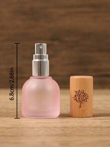 Customization 1pc 10ml/0.34oz Refillable Glass Perfume Spray Bottle With Adjustable Nozzle - Travel-Friendly Cosmetic & Cologne Container, Customizable Text Label, & Alcohol-Free For Skincare, Fragrance Samples, Perfume Bottle, Skincare Container, Modern Aesthetic, Material