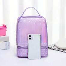 1 件 Sanrio Kuromi、Hello Kitty、Cinnamoroll 午餐袋、便当袋、可爱卡通主题双层午餐袋，适合学校、学生、办公室工作人员、户外聚会、野餐、节日、生日礼物、圣诞礼物