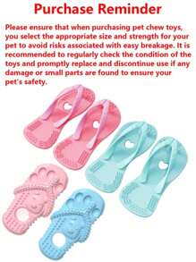 1 Slipper-Shaped Puppy Bite Toy (Suitable For Small Dogs And Puppies), Small Dog Toys Are Small, Used For Grinding Teeth, Cleaning Teeth, Playing And Companionship, Only Suitable For Pets, Bite-Resistant Toys, Pet Products, Pet Toys, Puppy Bite Toys, Slipper-Shaped Toys, Puppy Tooth Cleaning Toys, Shepherd Toys, Silicone Slipper Toys, Silicone Slipper Bite-Resistant Toys.