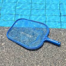 Pool Skimmer Net, Leaf Rake - 43x29cm Fine Mesh, Scratch-Free Frame - Fits 2cm Poles (Pole Not Included) - For Swimming Pools, Spas, Hot Tubs, Ponds, Fish Tanks - Removes Leaves, Debris, Small Particles - 藍色 - 查看 2