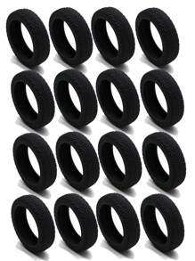16/8 Peças Coberturas de Roda de Mala, Protetores de Roda de Mala, 1 Peça Protetores de Roda de Mala Portáteis, Coberturas de Roda de Mala de Silicone Coloridas para Conjuntos de Malas com 8 Rodas Giratórias, Capas de Roda Redutoras de Ruído para Cadeiras de Rodas de Escritório, Capas de Mala Anti-Abrasão e Anti-Ruído, Protetores de Mala, Itens Essenciais de Viagem de Férias, Acessórios de Viagem, Capas de Roda de Mala de Mão para a Maioria dos Conjuntos de Malas com Rodas.