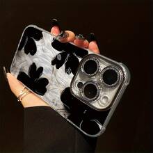 Funda para teléfono: Esta funda está diseñada para los modelos 13 y 4, con un brillante patrón glaciar y un elegante diseño de hilo para el 16 Pro. Es de TPU ultrafina. - Colores mixtos 1 - Ver 9