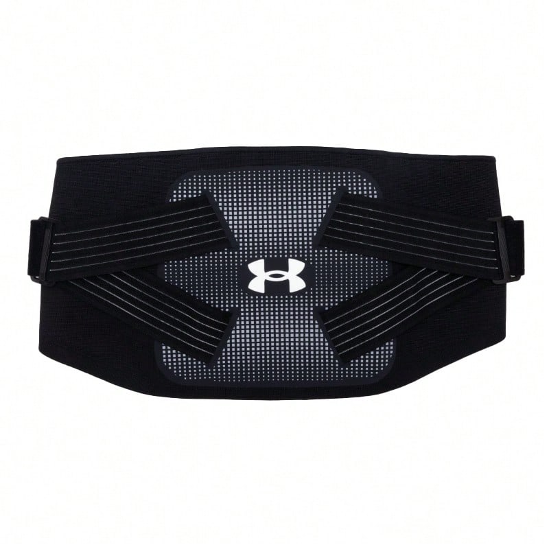 Under Armour Đồ bảo hộ nam nữ, đồ thể thao và giải trí đơn giản, đẹp, dùng hàng ngày ngoài trời, hỗ trợ thắt lưng 24511204-001 - màu đen - Xem 1